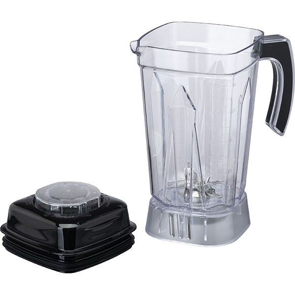 Контейнер для блендера «CB-699» с крышкой;2л;прозр.,черный