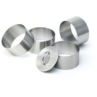 Кольцо кондитерское (набор) + пресс[4шт];сталь нерж.;D=60,H=45,L=45мм