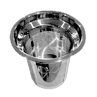 Фильтр д/чайника «Мико»;сталь нерж.;D=80,H=85мм;металлич.