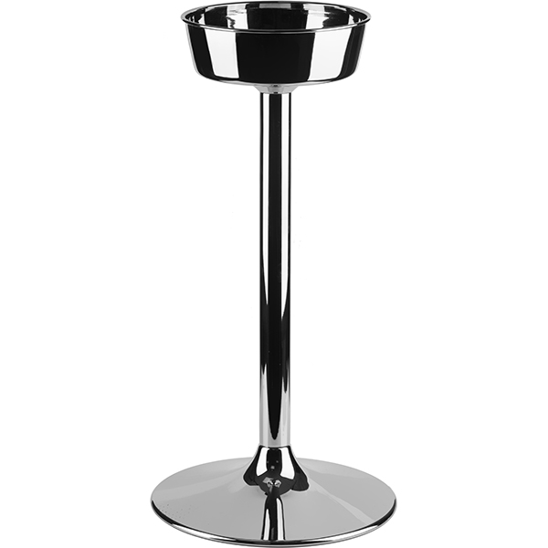 Подставка напольная для ведра;сталь;D=22,H=60см;металлич.