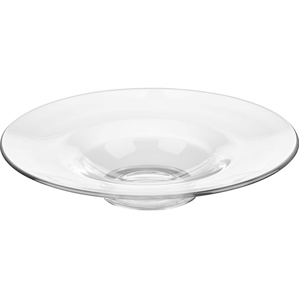 Тарелка для пасты «Риалто»;стекло;D=35,H=7см;прозр.