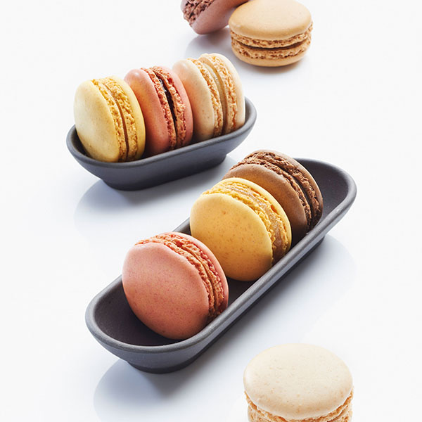 Блюдо для комплимента;керамика;,H=20,L=85,B=50мм;черный