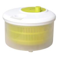 Центрифуга для сушки зелени;пластик;3,7л;,H=14,L=23,B=23см;белый,салатов.