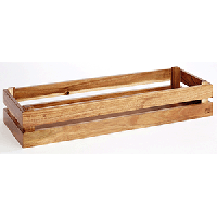 Ящик для подачи;акация;,H=10,5,L=55,5,B=16,2см;св.корич.