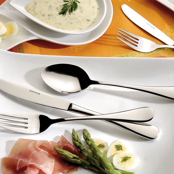 Ложка столовая «Ауде»;сталь нерж.;,L=200/66,B=2мм;металлич.