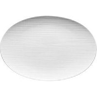 Блюдо овальное;фарфор;,L=34см;белый