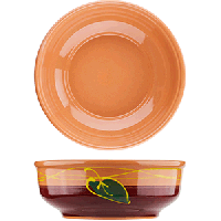 Салатник;керамика;0,8л;D=175,H=70мм;персик.,сливов.