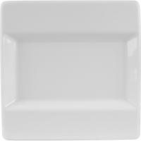 Блюдо «Фрейм» квадратное;фарфор;,L=15,3,B=15,3см;белый