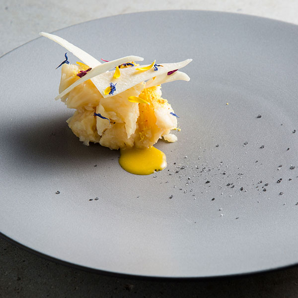 Тарелка «Экинокс» мелкая;керамика;D=280,H=33мм;серый