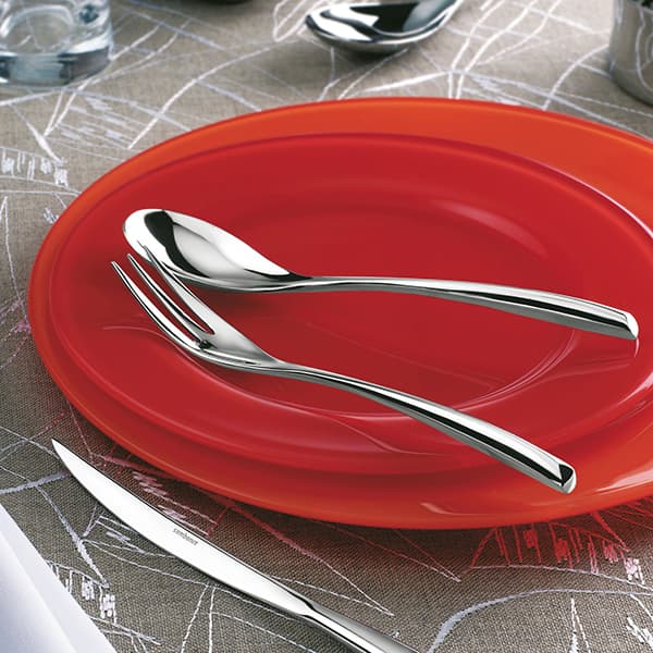 Ложка для бульона «Бамбу»;сталь нерж.