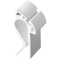 Держатель для карточек 10шт.;полипроп.;,H=60,B=27мм;белый