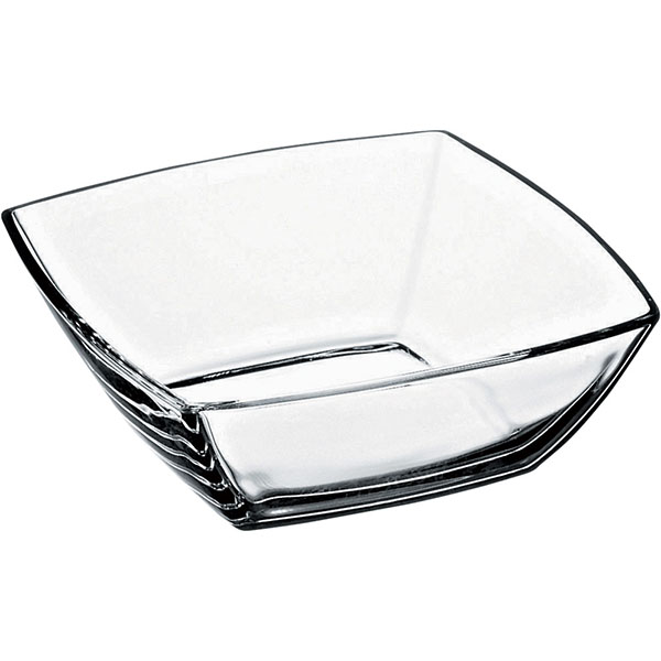 Салатник «Грэй»;стекло;0,5л;,H=70,L=125,B=125мм;серый