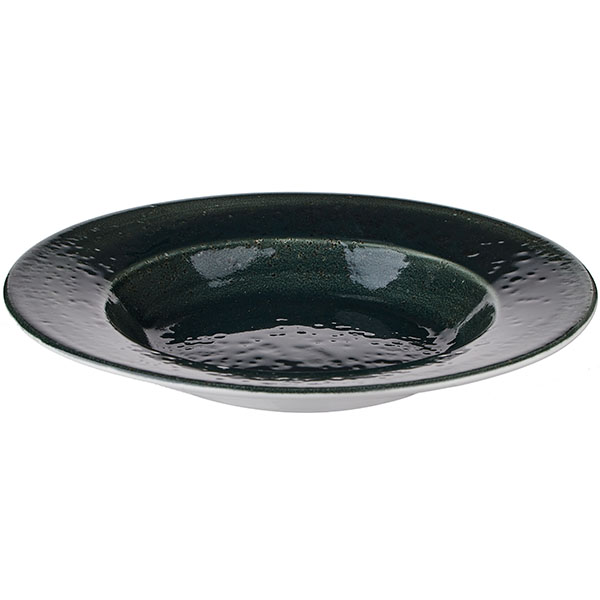 Тарелка глубокая «Везувиус Бернт Эмералд» круглая;фарфор;450мл;D=270,H=35мм;зелен.