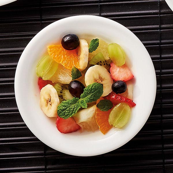 Блюдо «Ресторан» для фруктов;стекло;100мл;D=120,H=25мм;белый