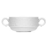 Чашка бульонная «Моцарт»;фарфор;260мл;,H=52мм;белый