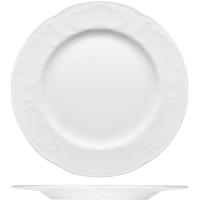 Тарелка «Моцарт» мелкая;фарфор;D=20,H=2см;белый