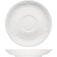 Блюдце «Моцарт»;фарфор;D=110/38,H=17мм;белый