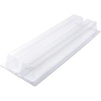 Форма для выпечки «Прямоугольник с бороздой»[10шт];поливинилхл.;,H=6,L=57,B=8см