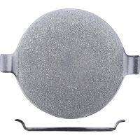 Блюдо «Млечный путь» с ручками;фарфор;D=25см;черный,серый