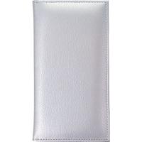 Папка для счетов;кожезам.;,L=22,2,B=12см;серебрист.