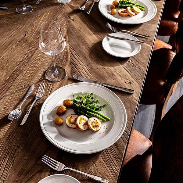 Тарелка «Бид»;фарфор;D=25,5см;белый