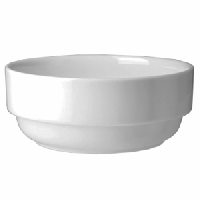 Салатник «Рита»;фарфор;400мл;D=12,H=5см;белый