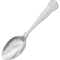 Ложка десертная «Кингс Стэйнлесс Стил»;сталь нерж.;,L=184/65,B=42мм;серебрист.
