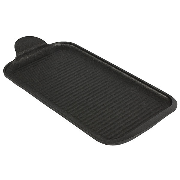 Лист-гриль мини;алюм.литой,антиприг.покр.;,L=32,B=15см;черный