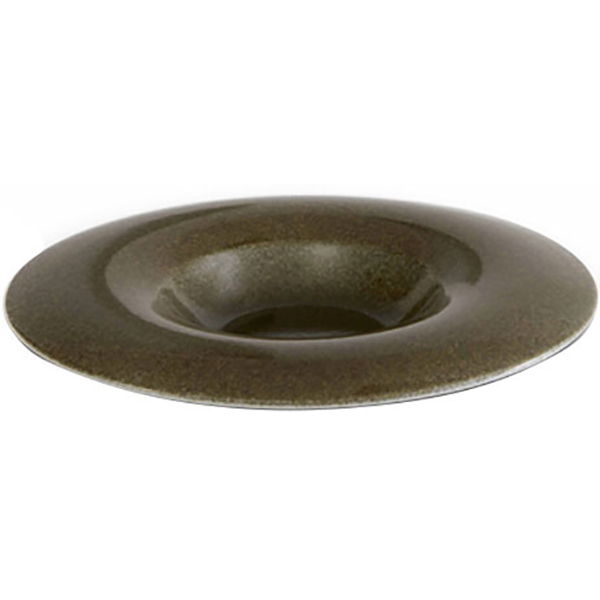 Тарелка глубокая «Мундо Амазония»;фарфор;D=26,6см;тем.зелен.