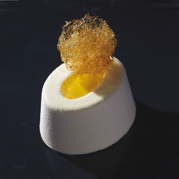 Форма кондитерская «Овал.саварин» на листе 60*40см[30шт];силикон,стеклопласт.;,H=22,L=7,B=5см