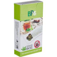 Фильтр-пакеты д/чая разм.S[100шт];бумага;,L=135,B=70мм