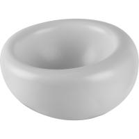 Салатник «Нинфа»;фарфор;,H=75,L=140,B=135мм;белый,матовый