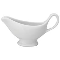Соусник «Кунстверк»;фарфор;90мл;,H=85,L=150/110мм;белый