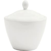 Сахарница с крыш. «Симплисити»;фарфор;170мл;D=87/45,H=95мм;белый