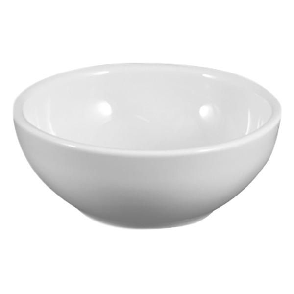 Розетка «Белая» Классический;фарфор;80мл;D=86,H=35мм;белый