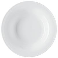Тарелка глубокая «Уово»;фарфор;D=24см;белый