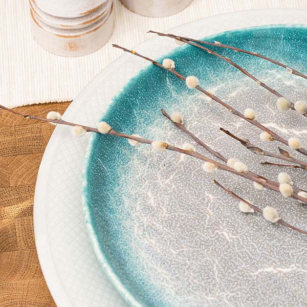 Блюдо «Портофино» круглое;фарфор;D=310,H=32мм;белый