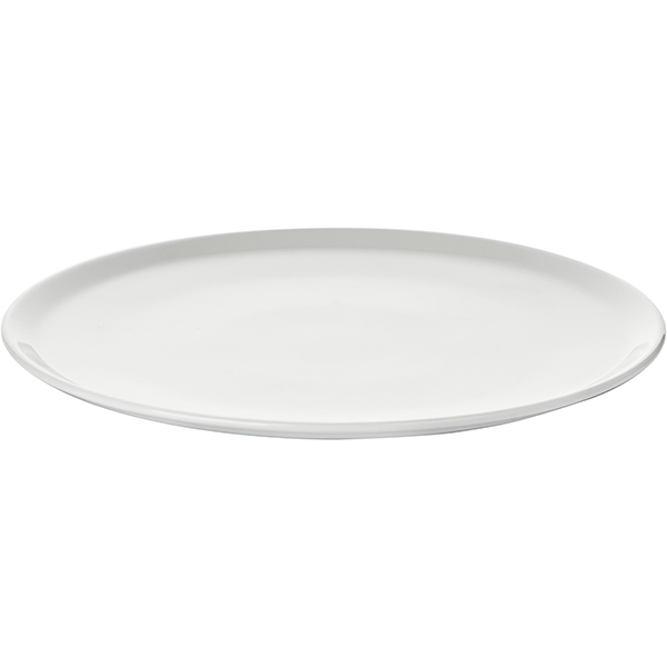 Блюдо для пиццы «Чинция»;фарфор;D=32см;белый