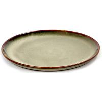 Тарелка;керамика;D=13см;серый