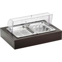 Станция буфетная д/охлаждения овощей и яиц ,цвет венге;с охл.эл;,H=30,L=64,B=46см