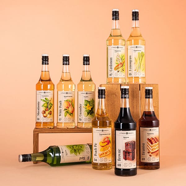 Сироп «Лемонграсс» Pinch&Drop;стекло;1л;D=85,H=330мм