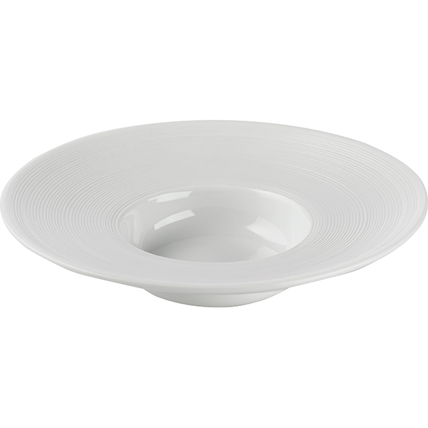 Салатник «Граффити»;фарфор;75мл;D=150,H=36мм;белый