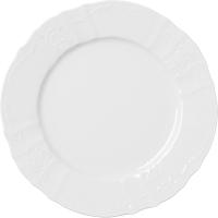 Тарелка «Бернадотт» мелкая;фарфор;D=27см;белый
