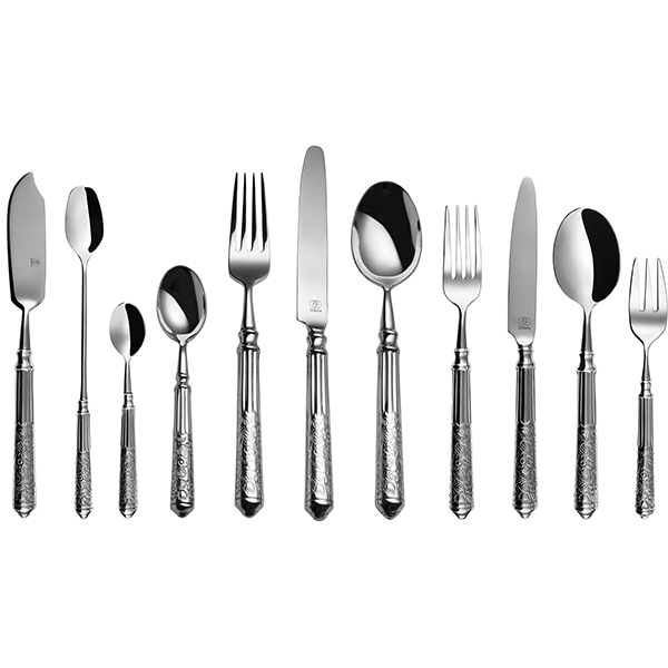 Вилка для пирожного «Сан Ремо»;хромоник. сталь;,L=16,7см;хромиров.