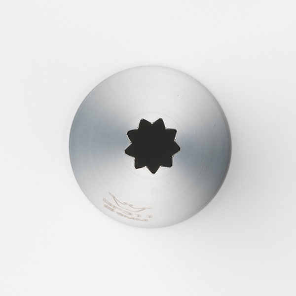 Насадка кондитерская «Открытая звезда» (9 зубцов)[5шт];сталь нерж.;D=25/6,H=45мм;стальной