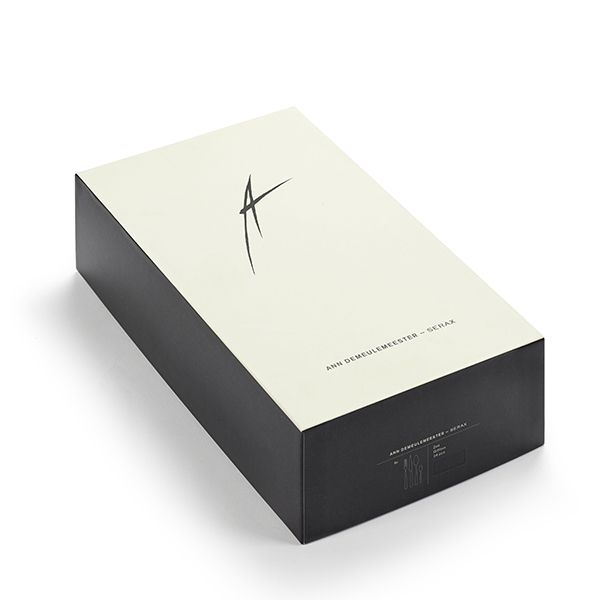 Набор столовых приборов «Зоуи» подарочный[24шт];сталь нерж.;черный