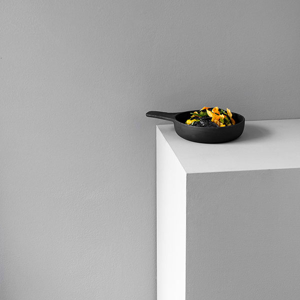 Сковорода для запекания «Базальт»;керамика;D=13см;черный