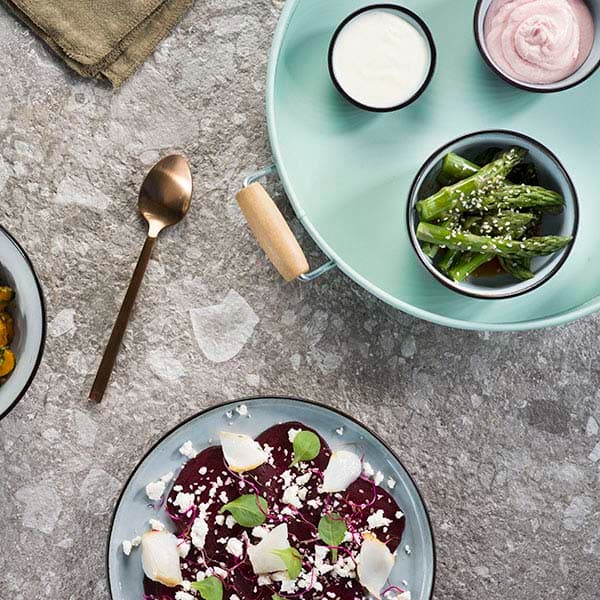 Соусник «Сиель блю»;керамика;100мл;D=90,H=38мм;голуб.