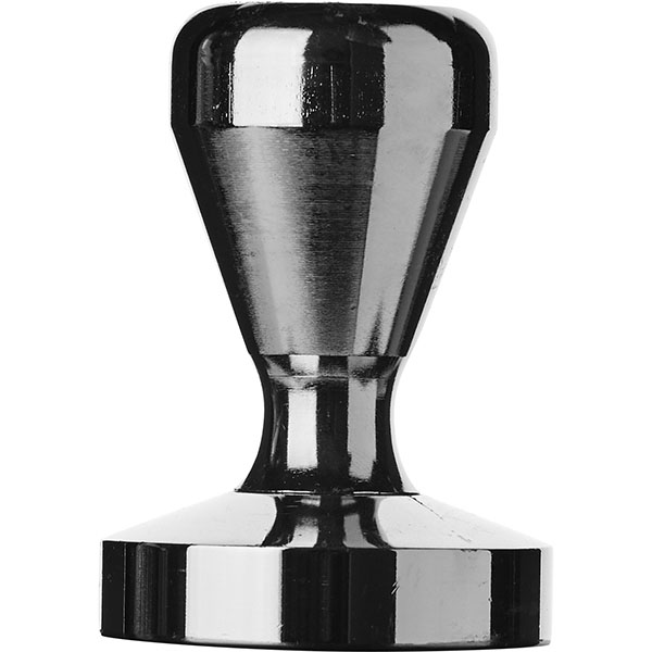 Темпер для кофе;сталь хромир.;D=57,H=95мм;стальной Темпер для кофе;сталь хромир.;D=57,H=95мм;стальной