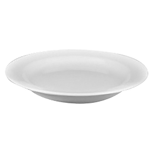 Тарелка глубокая «Белая» Принц;фарфор;D=225,H=39мм;белый